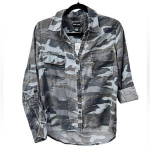 Wet Seal Camo Button Up